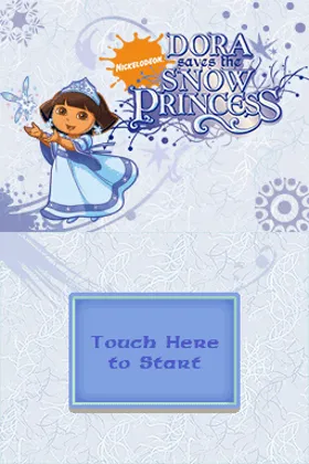 Dora the Explorer - Dora Saves the Snow Princess (USA) screen shot title